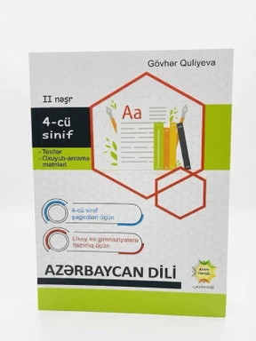  Asan Təhsil Azərbaycan dili. Test toplusu. 4-cü sinif