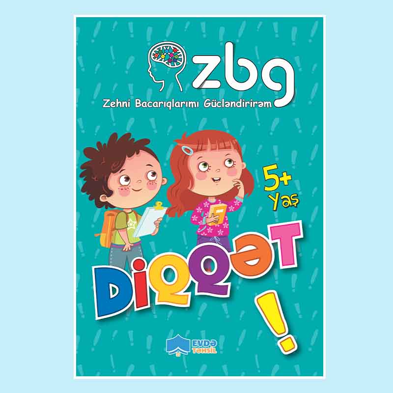 Zbg Məntiq kitabı 5+ uşaqlar üçün