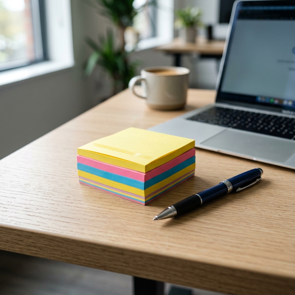 Rəngli Qeyd Kağızı (Sticky Notes)
